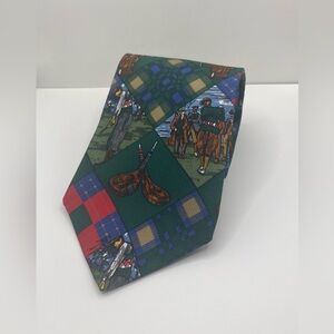 Vintage Men’s Silk Tie - Hazeltine National Golf Club / Made In USA